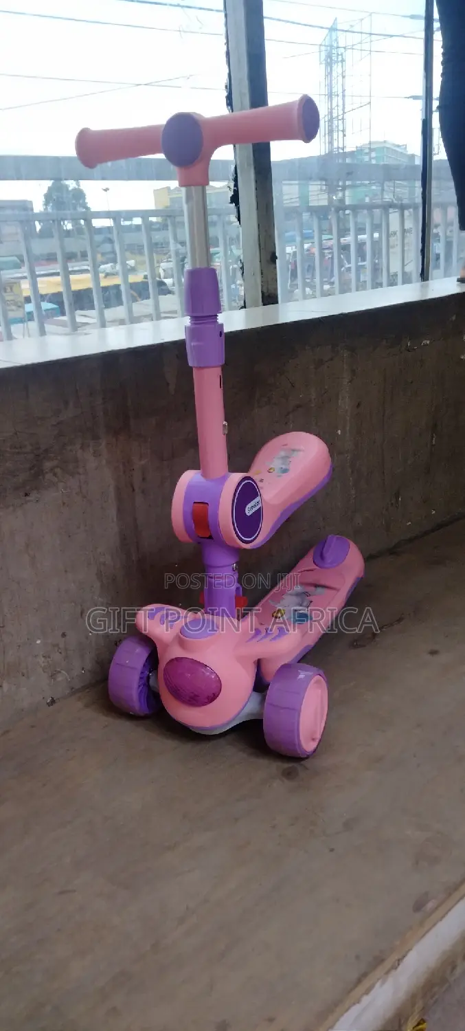 2 in 1 Kids Adjustable Kids Scooters