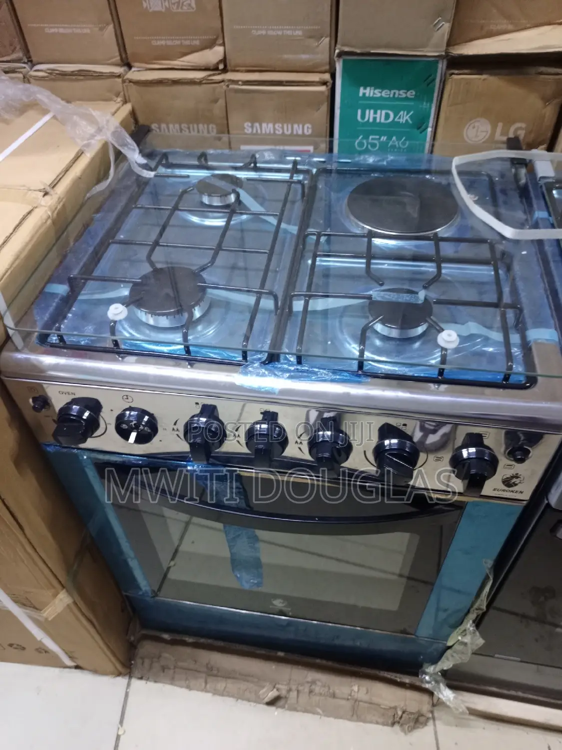 Four Burner Gas Standing Cooker