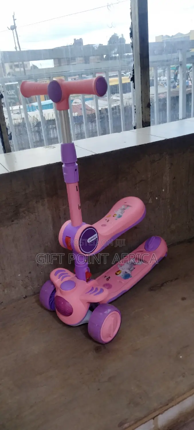 2 In1 Kids Adjustable Scooters