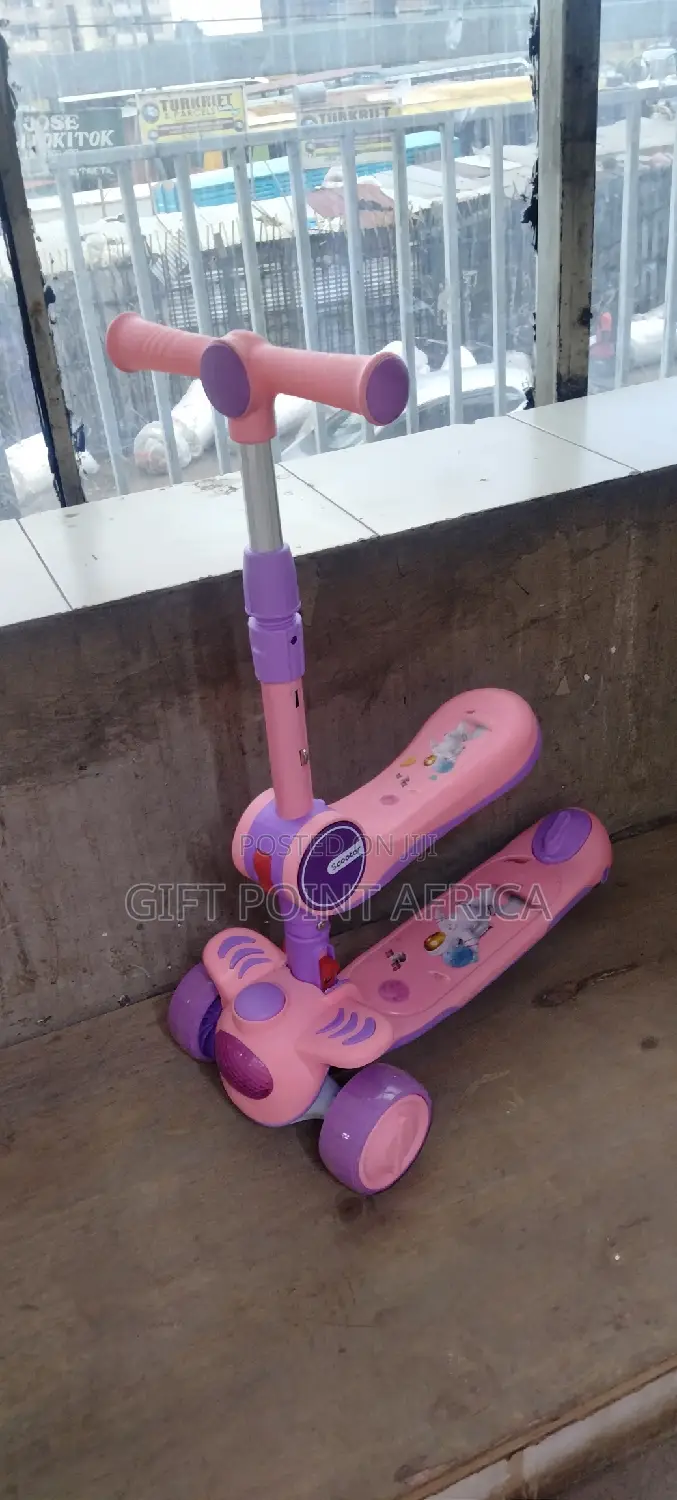 2 In1 Kids Adjustable Scooters