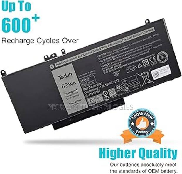 Laptop Battery for Dell Latitude E5450 E5550 E5250 E5270 - main view