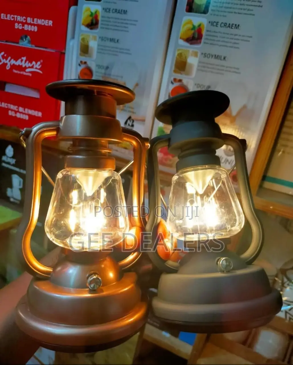 Rechargeable Solar Lantern Lamp