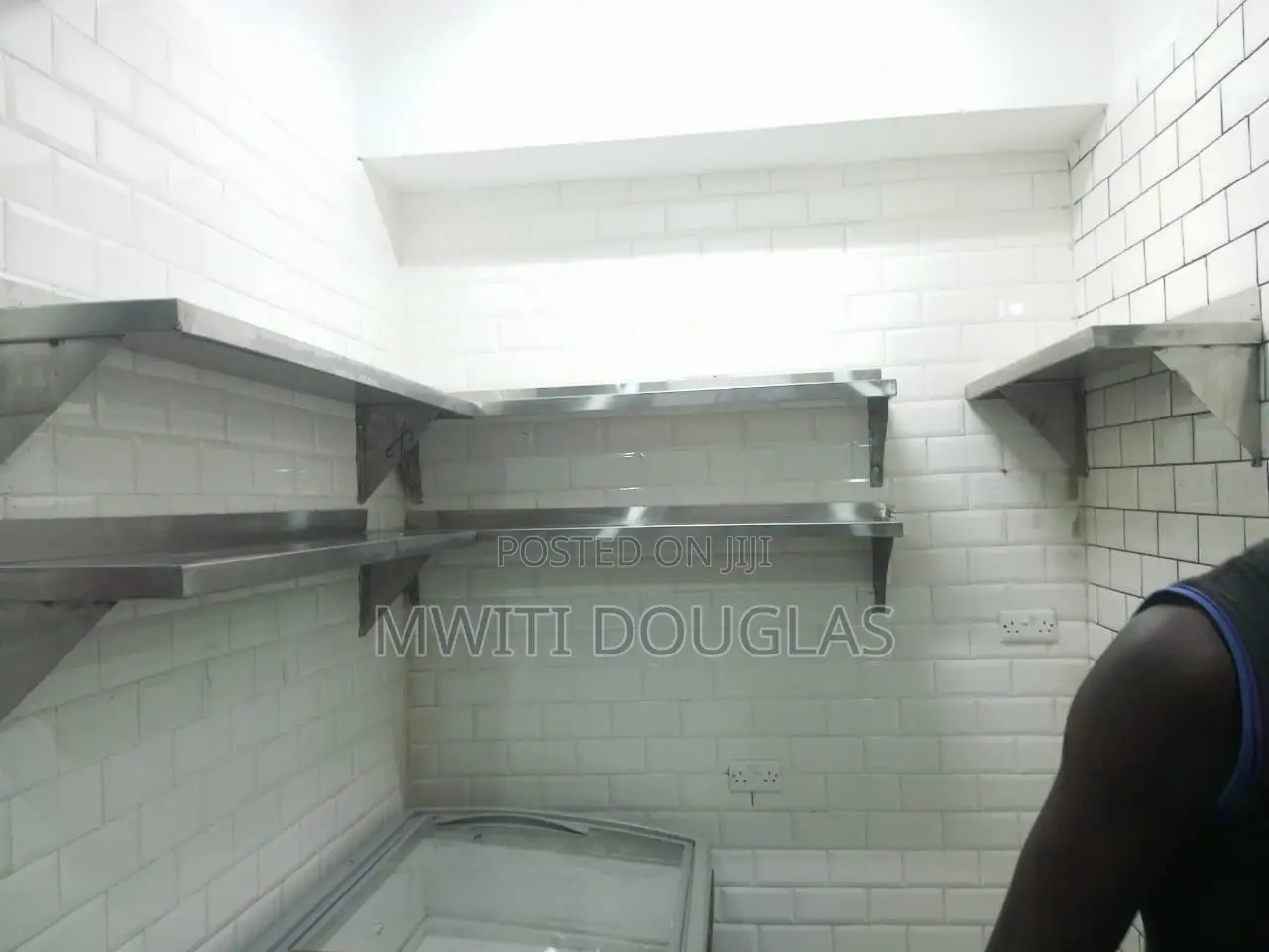 Stainless Steel Wall Mounted Shelves