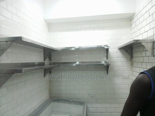 Stainless Steel Wall Mounted Shelves