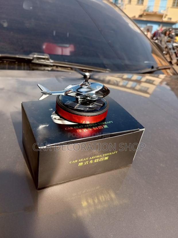 Solar Plane Themed Design Dashboard Air Freshener