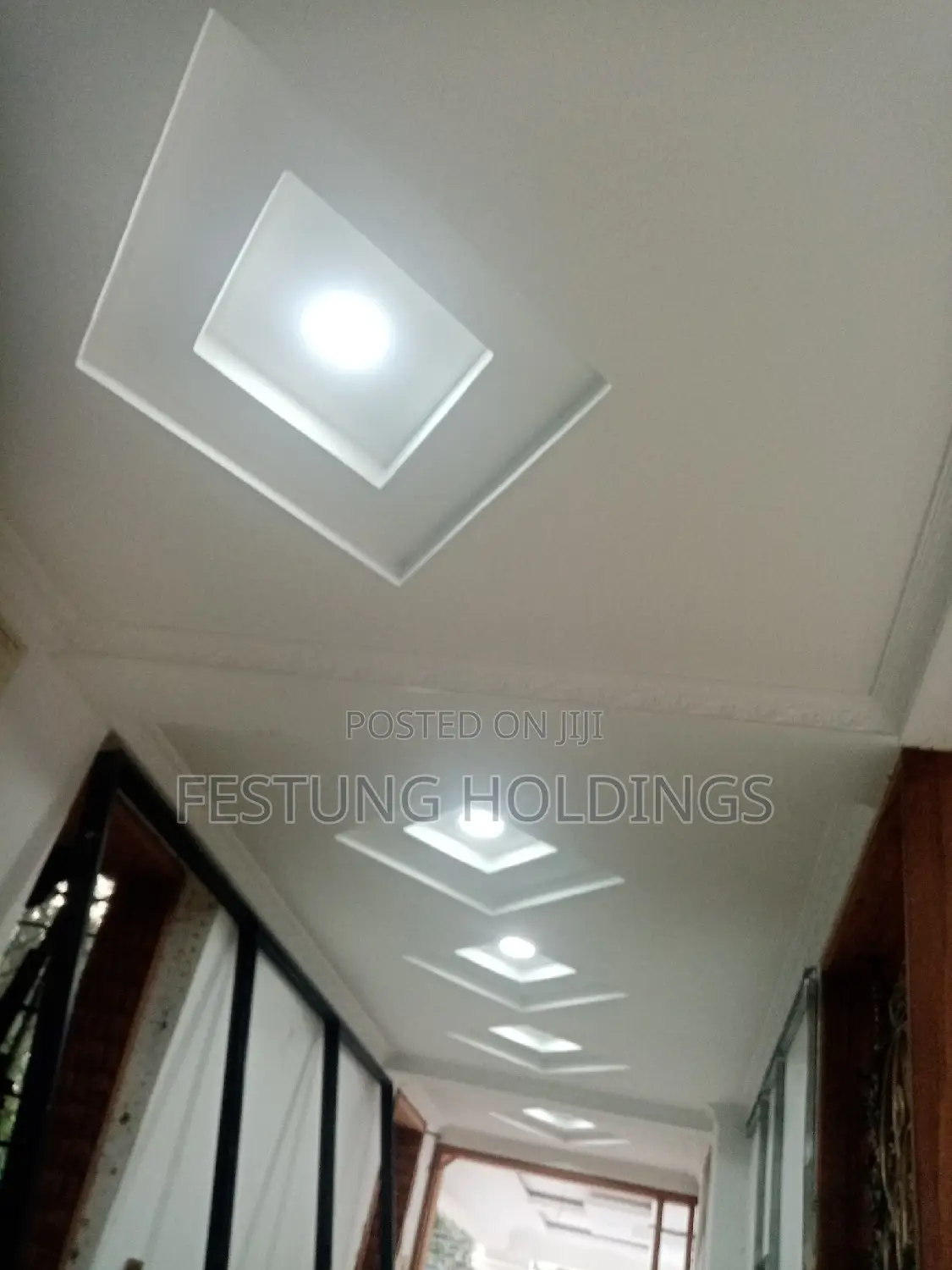 Diamond Shaped and Circular Shaped Gypsum Designs