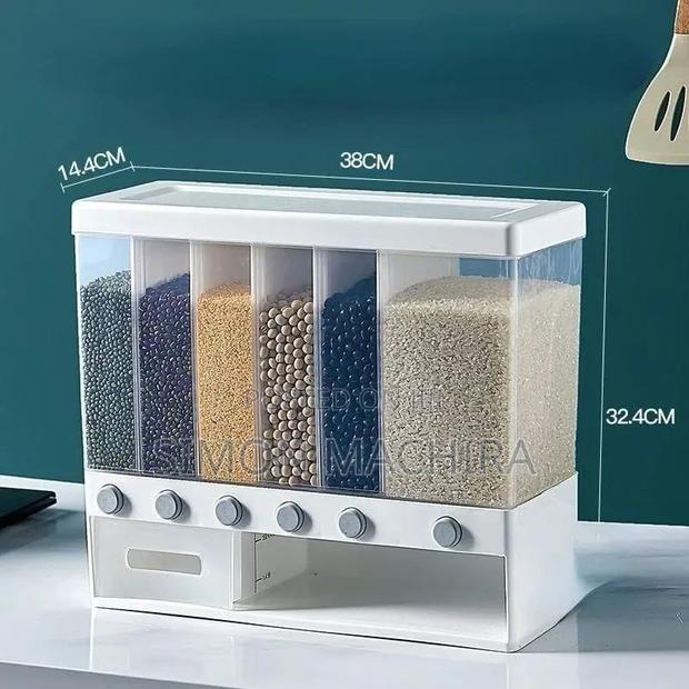 6 Compartment Cereal Dispenser - thumbnail 3