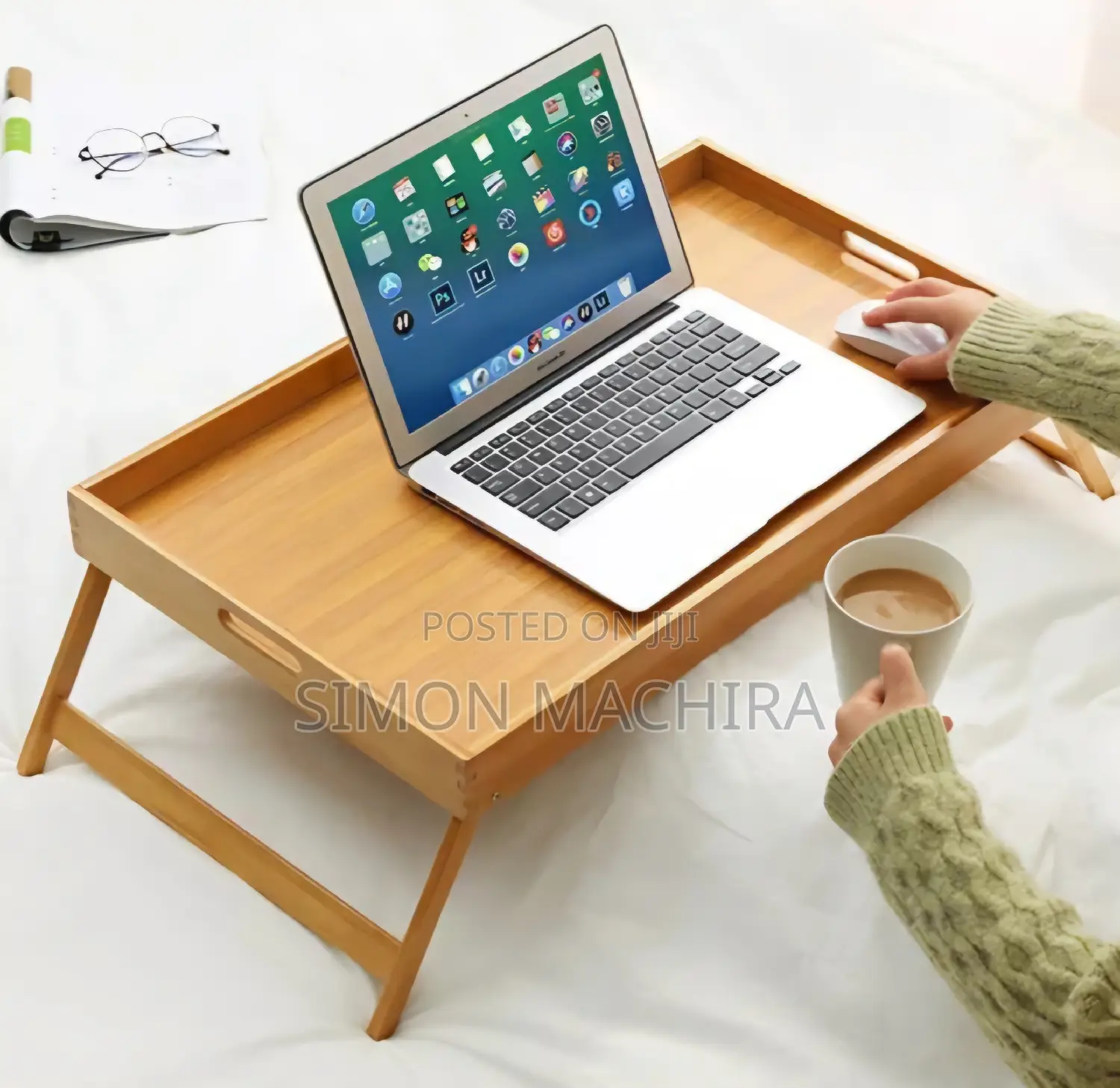 Foldable Tray Bamboo