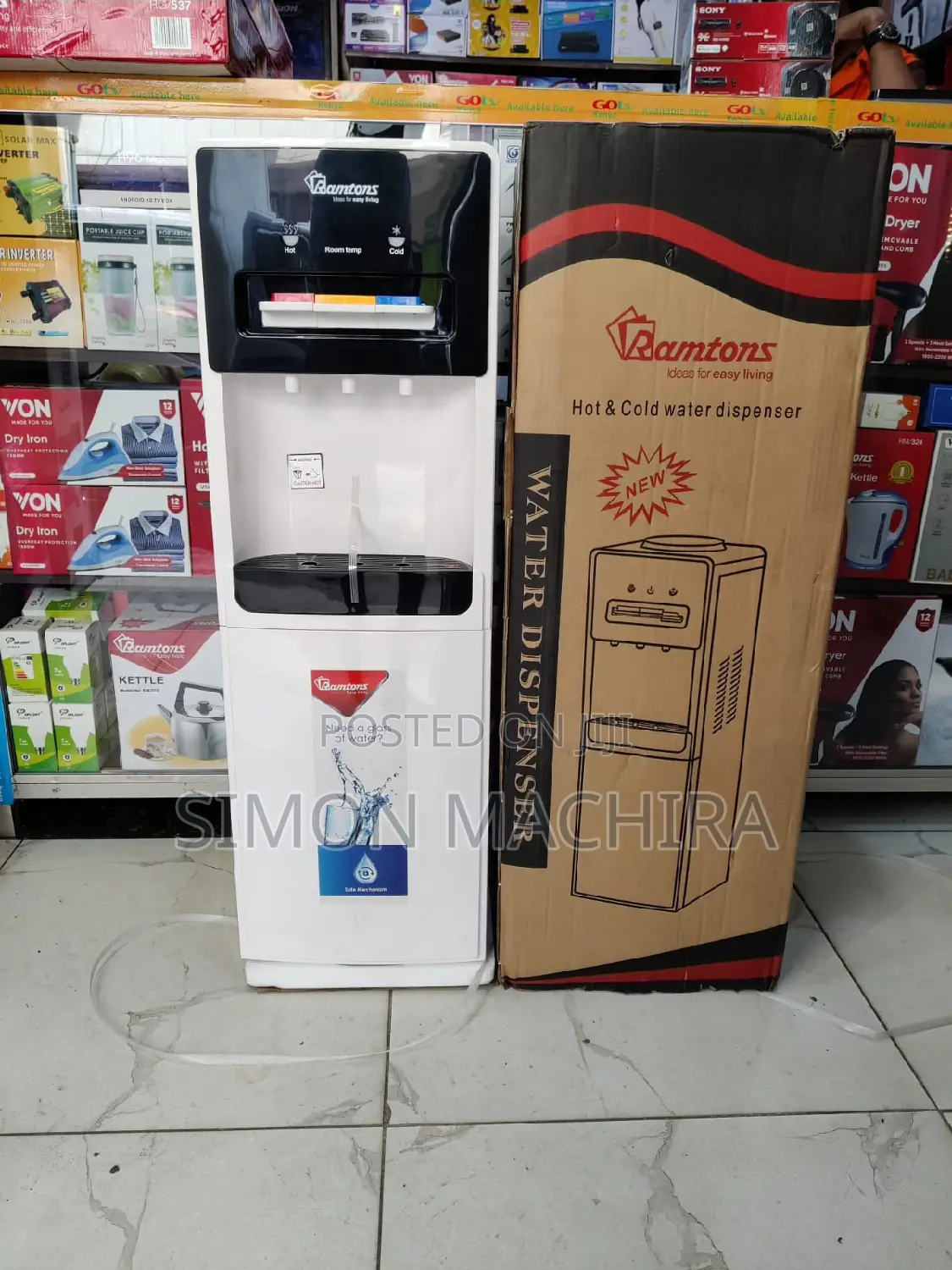 Ramtons Dispenser 3 Tap