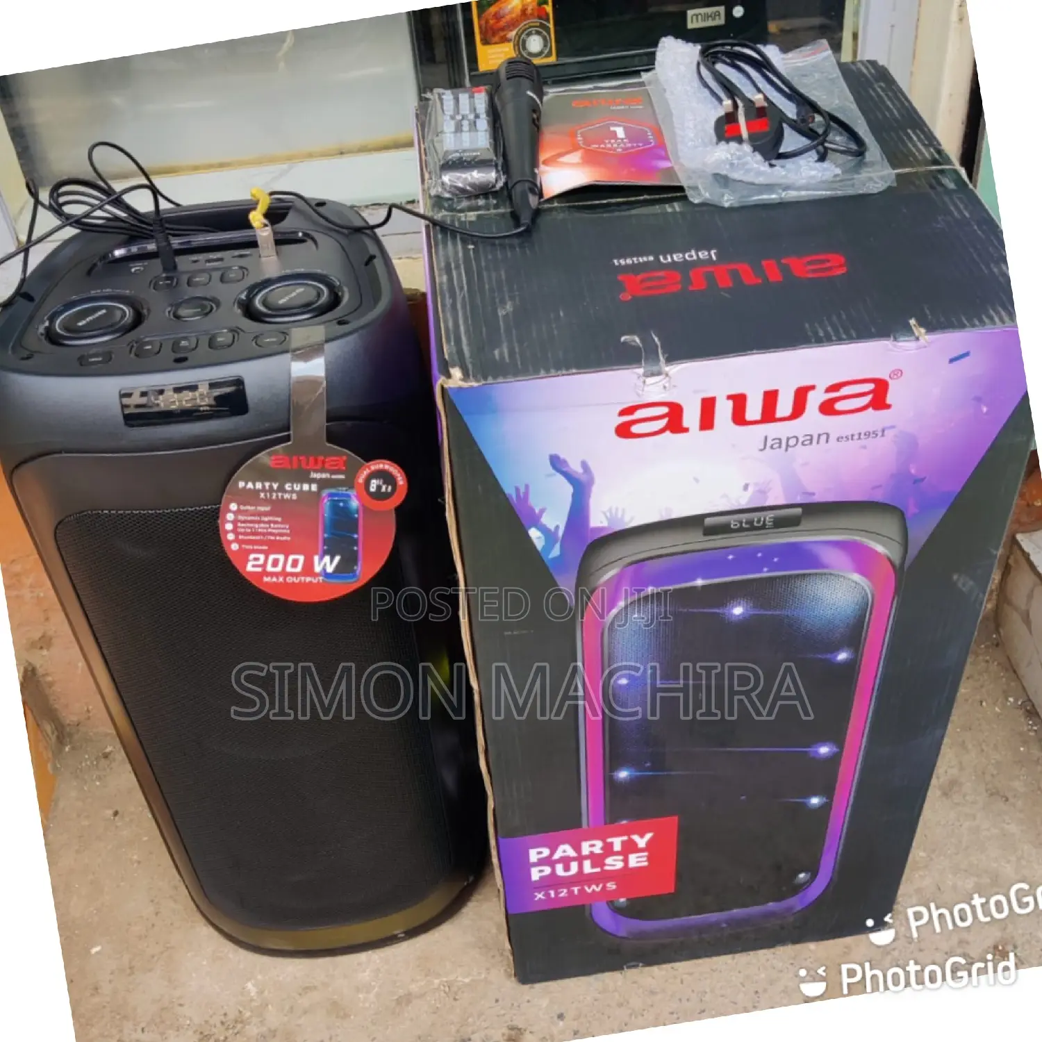 Aiwa Speaker X12 With Microphone
