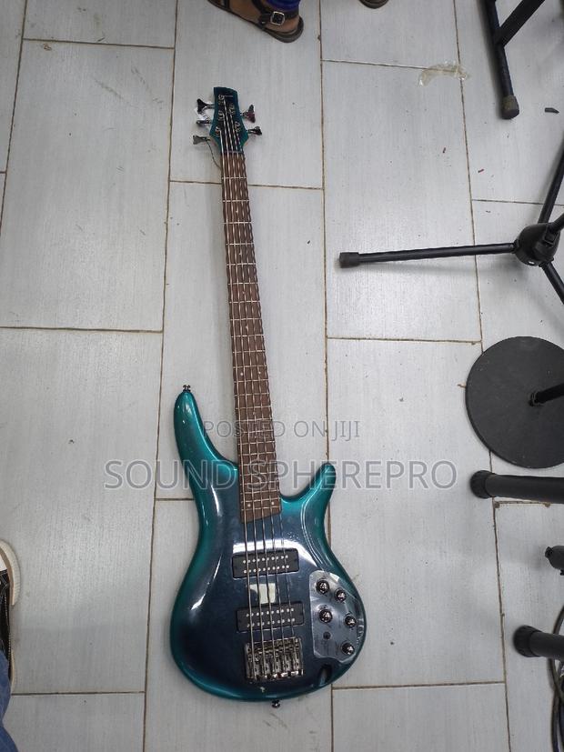SDGR Ibanez 5 String Active Bass Guitar - main view