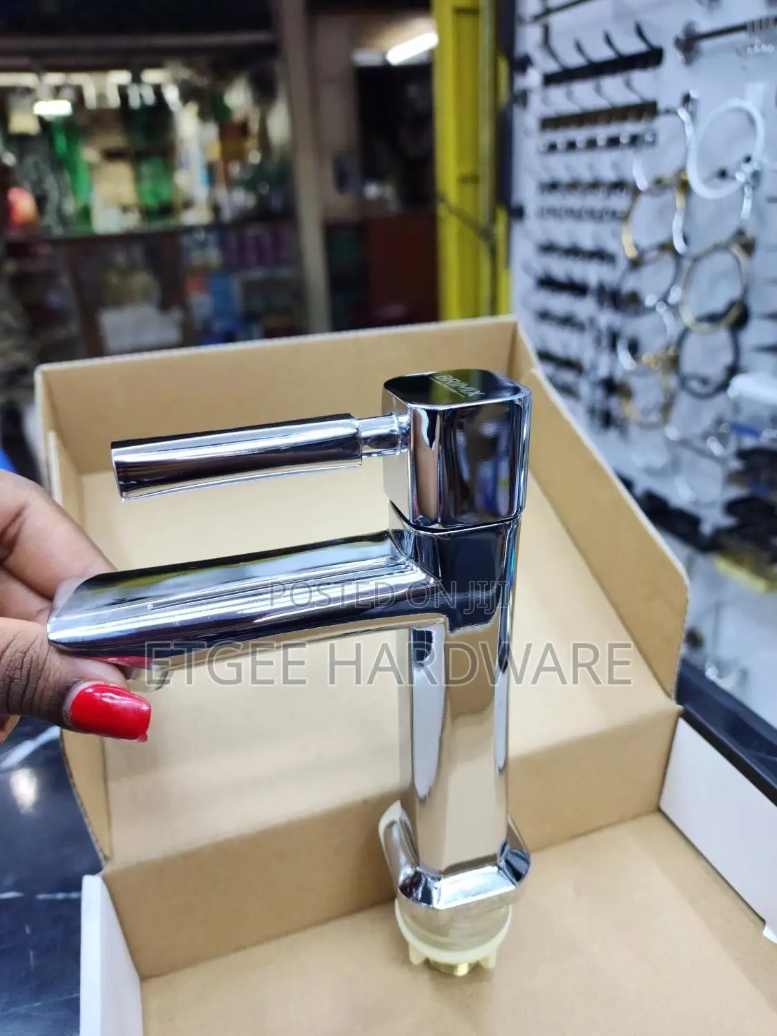 Brimix Basin Pillar Tap Silver