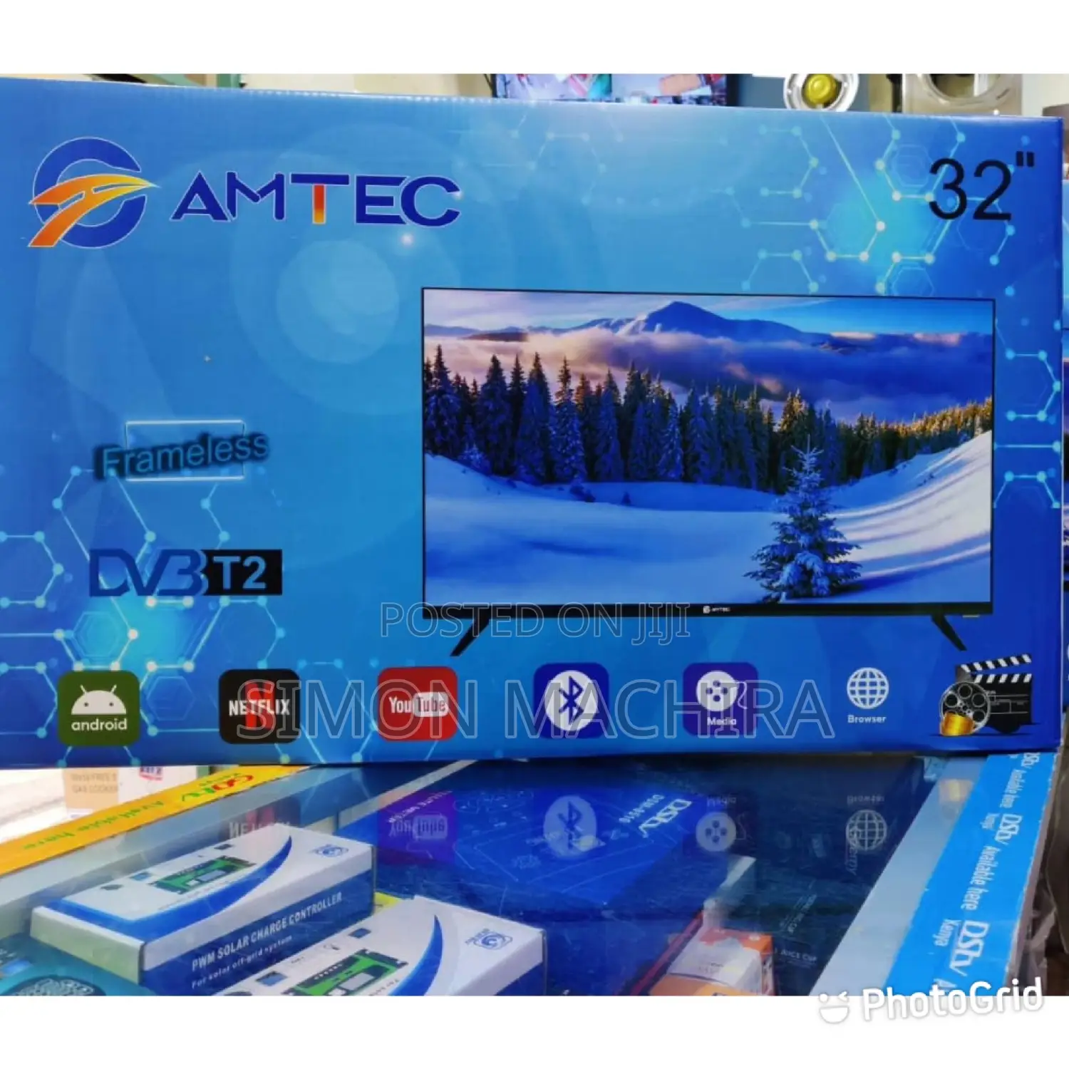 32 Inch Smart TV With Bluetooth AMTEC