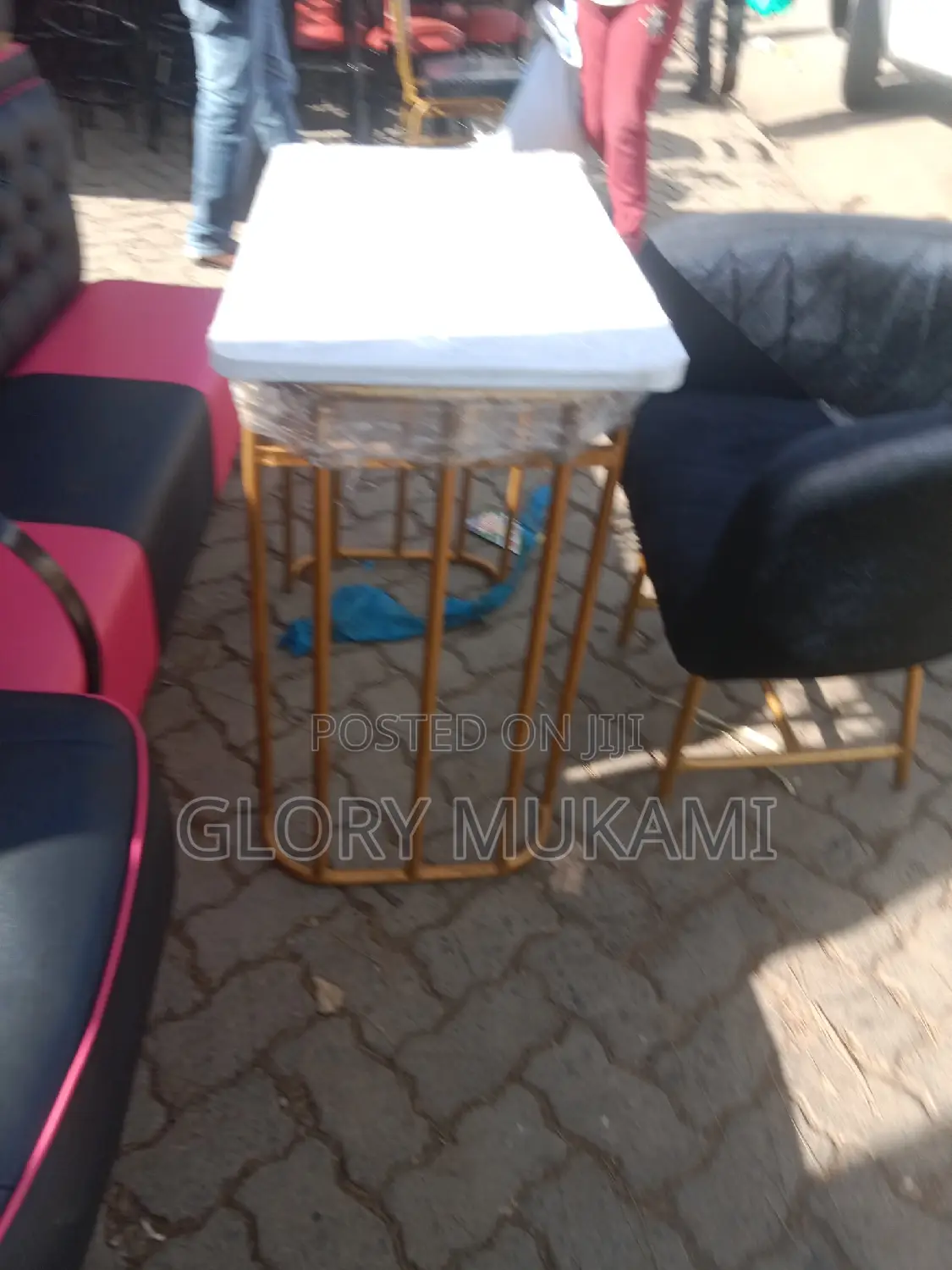 Manicure Chairs and Table