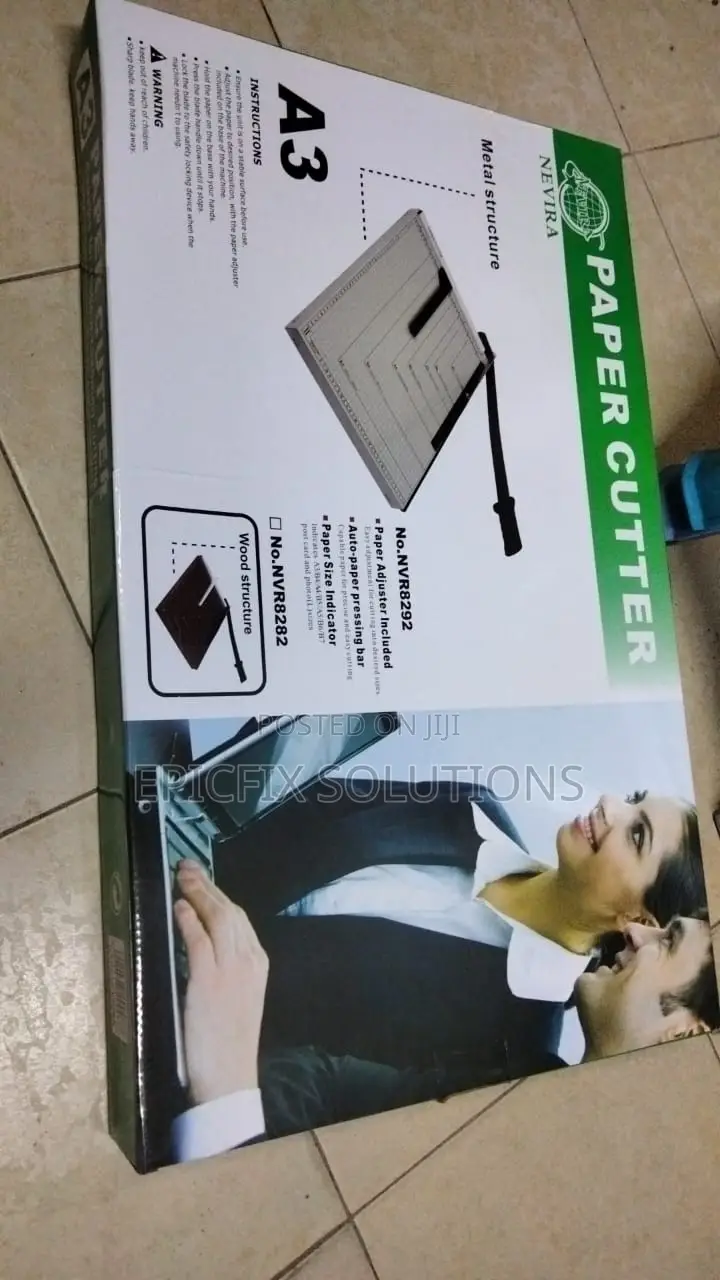 A4 and Paper Cutter Available