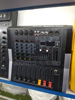 Pro Mixer ED-4USB 4 Channel Powered Mixer