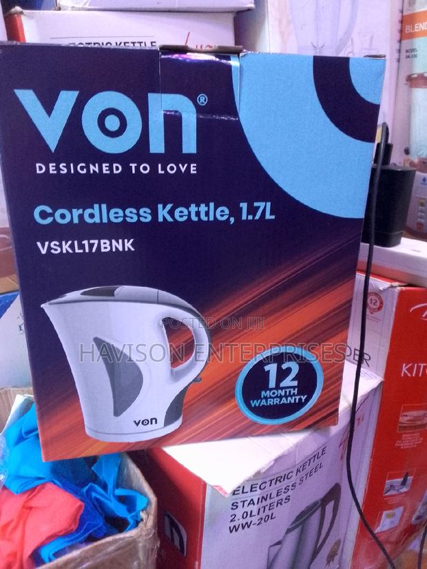 Von 1.7 LTRS Cordless Kettle - main view