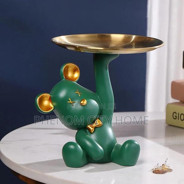 Cute Bear Decorative Key Holder