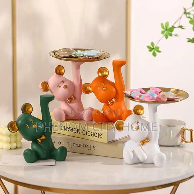 Cute Bear Decorative Key Holder - thumbnail 2