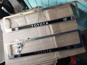 Toyota Branded 2pc Oblong Plates Holder