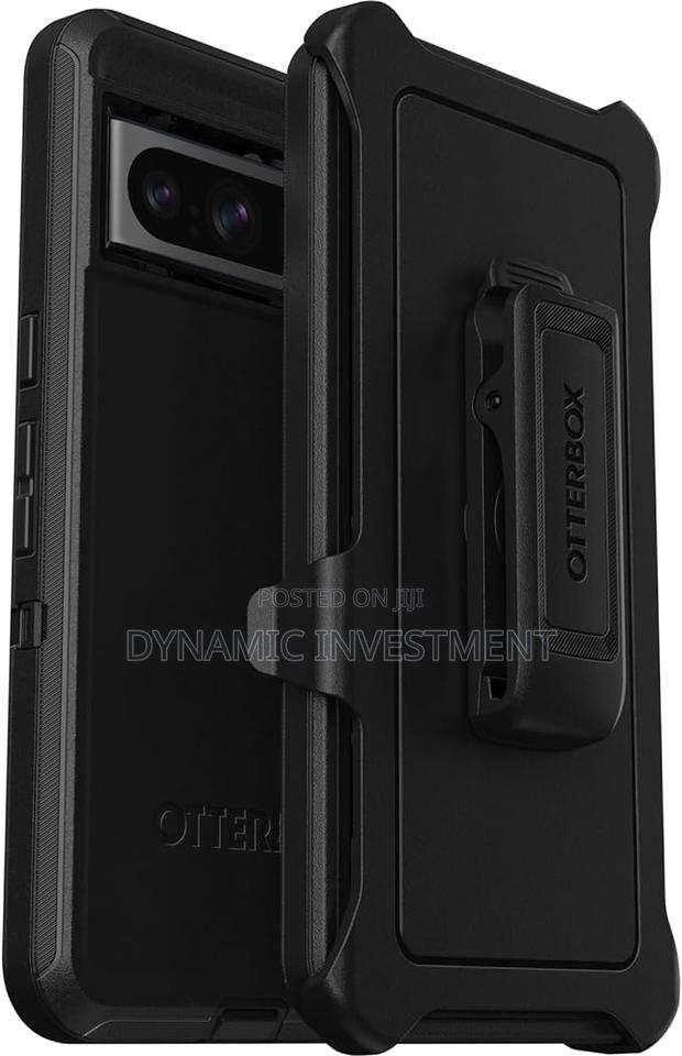 Otterbox Google Pixel 8 Pro Defender Case/Cover - BLACK - main view