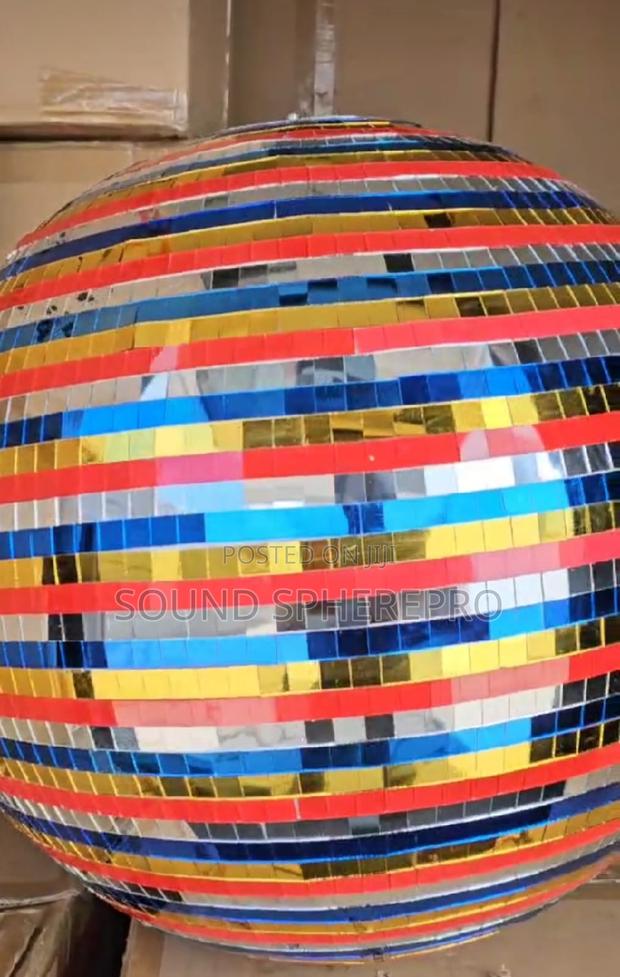 Multicolor Mirror Ball 60 Inch - main view