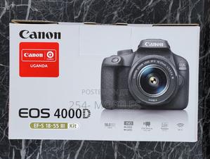 Canon EOS 4000D DSLR Camera and EF-S 18-55 Mm - main view