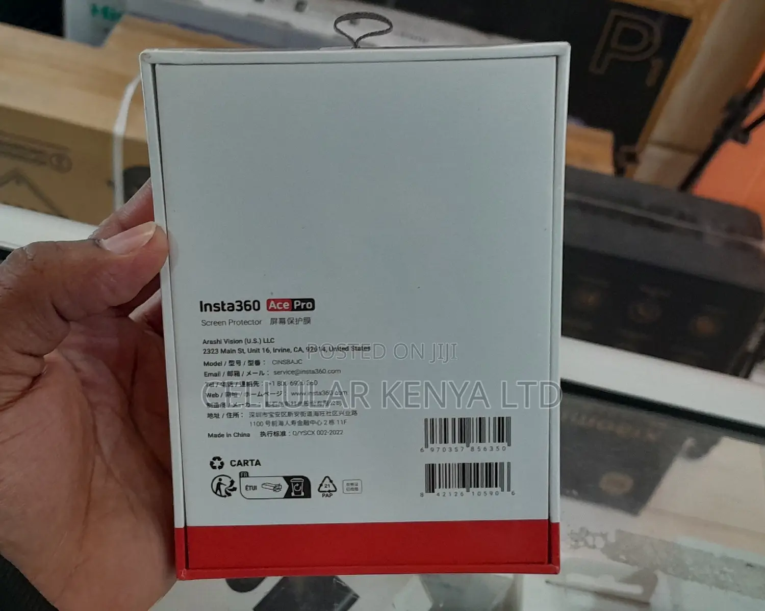 Insta360 Tempered Glass Screen Protector Set for ACE PRO