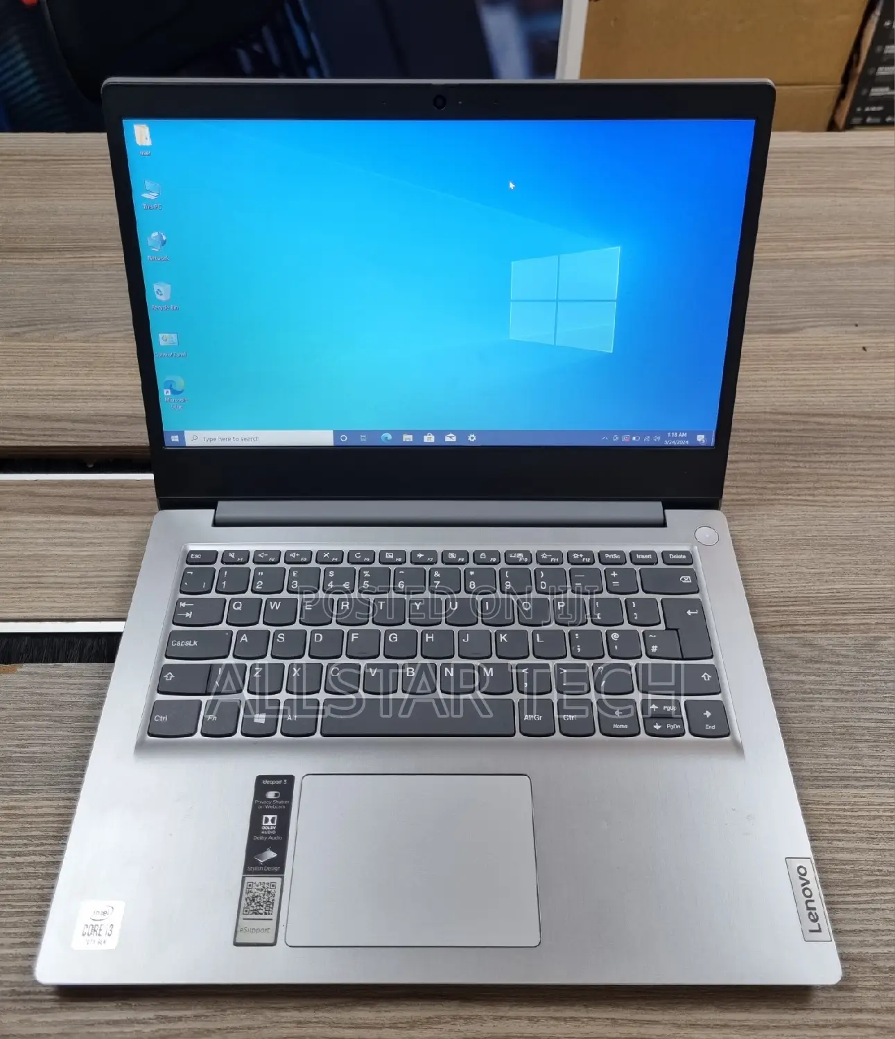 Laptop Lenovo Ideapad 3 4GB Intel Core I3 HDD 1T