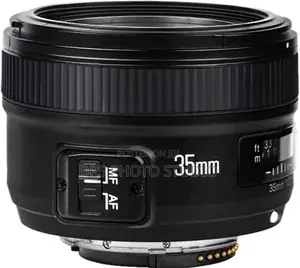 YONGNUO Yn35mm F2N Wide-Angle Lens for Nikon DSLR Cameras