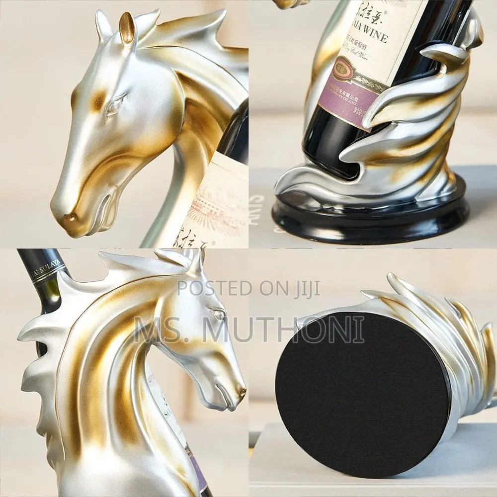 Head Horse Wine Rack