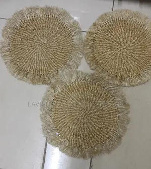 Sisal Table Mats - Picnics, Wall Decor, Wooven Table Mats