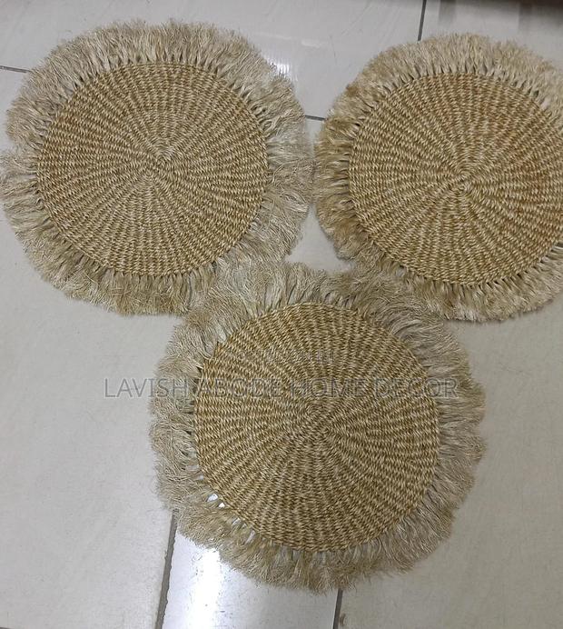 Sisal Table Mats - Picnics, Wall Decor, Wooven Table Mats