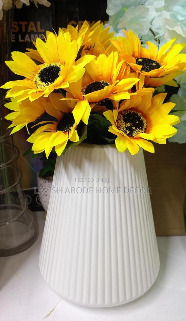 Artificial Yellow Sunflower Flower - main view