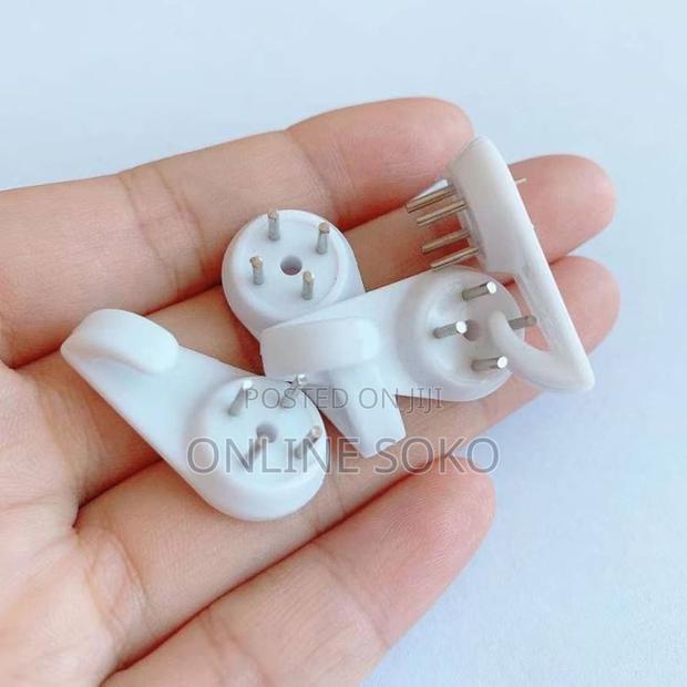 Heavy Duty Plastic Concrete Wall Hooks Hanger – Pack Of 10 - thumbnail 5