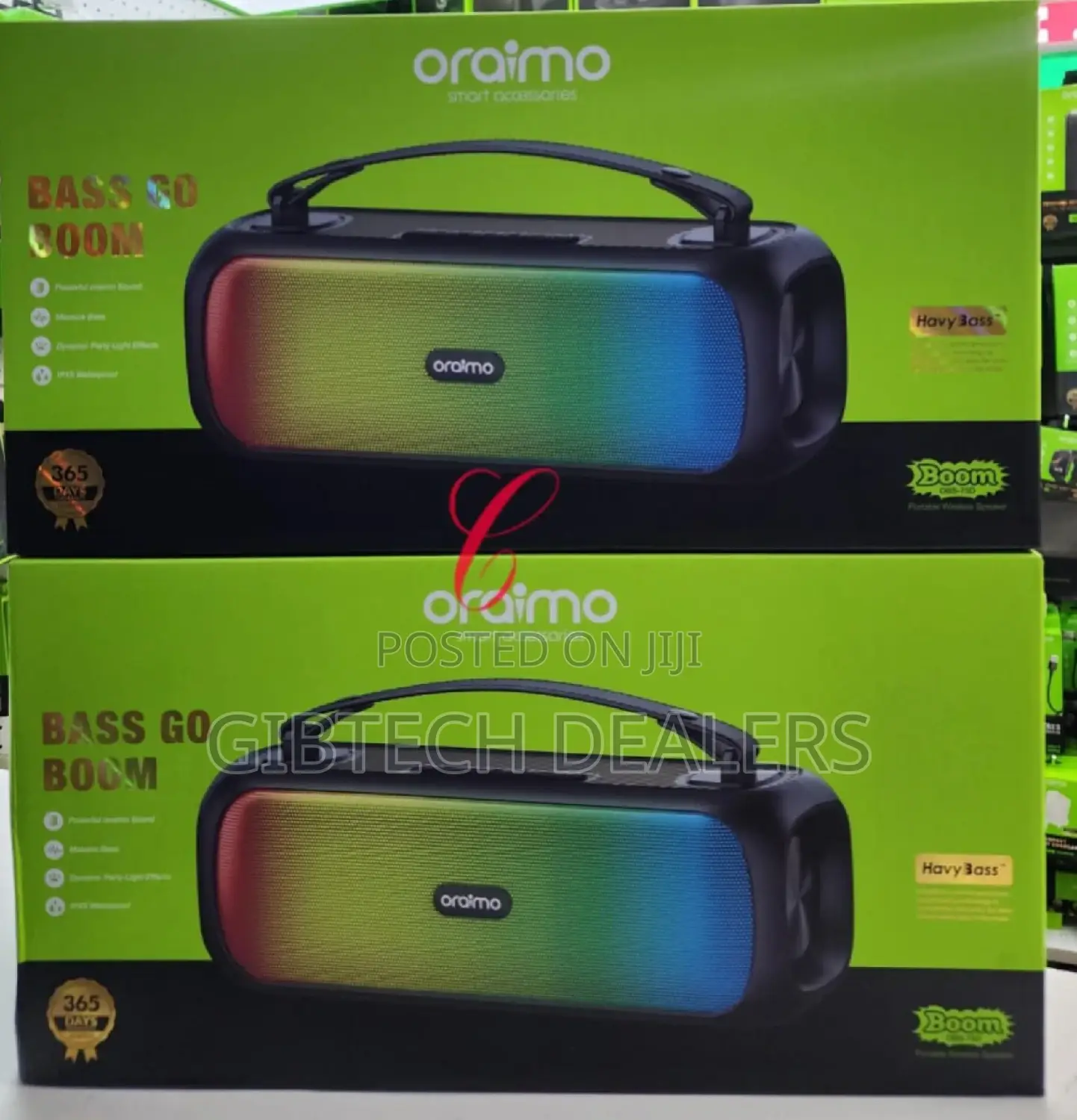 Oraimo Boom Obs-75d Bass Go Portable Wireless Speaker
