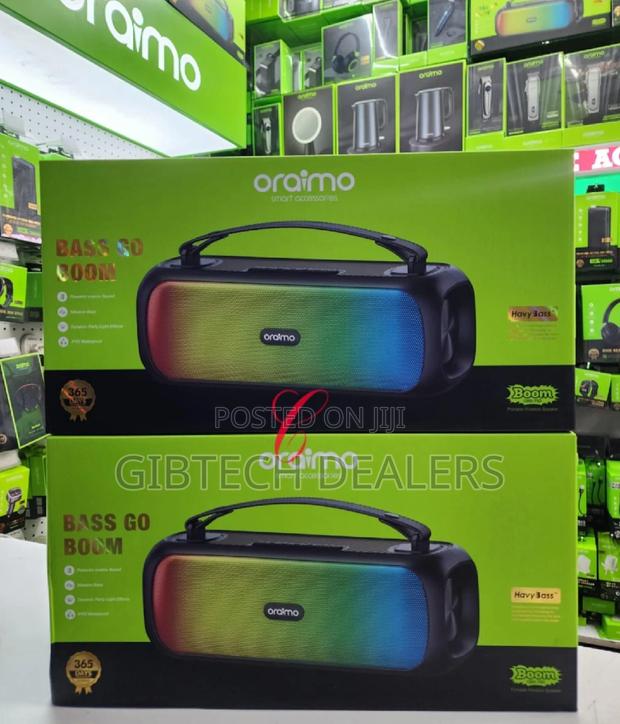 Oraimo Boom Portable Wireless Speaker Obs-75d - thumbnail 2