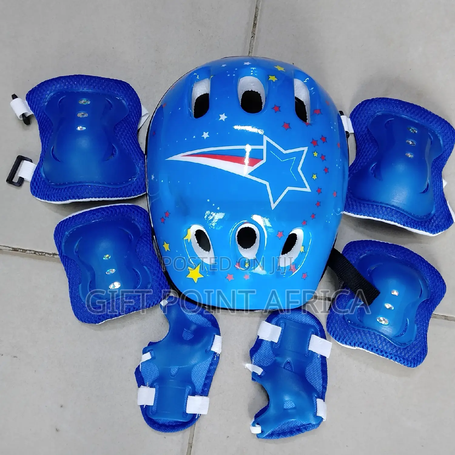 Blue 7 in 1 Protective Gears Kids