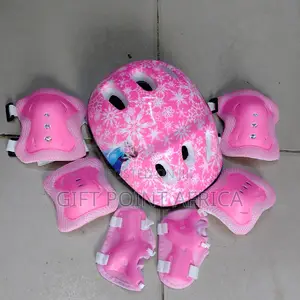 Pink 7 in 1 Kids Protective Gears