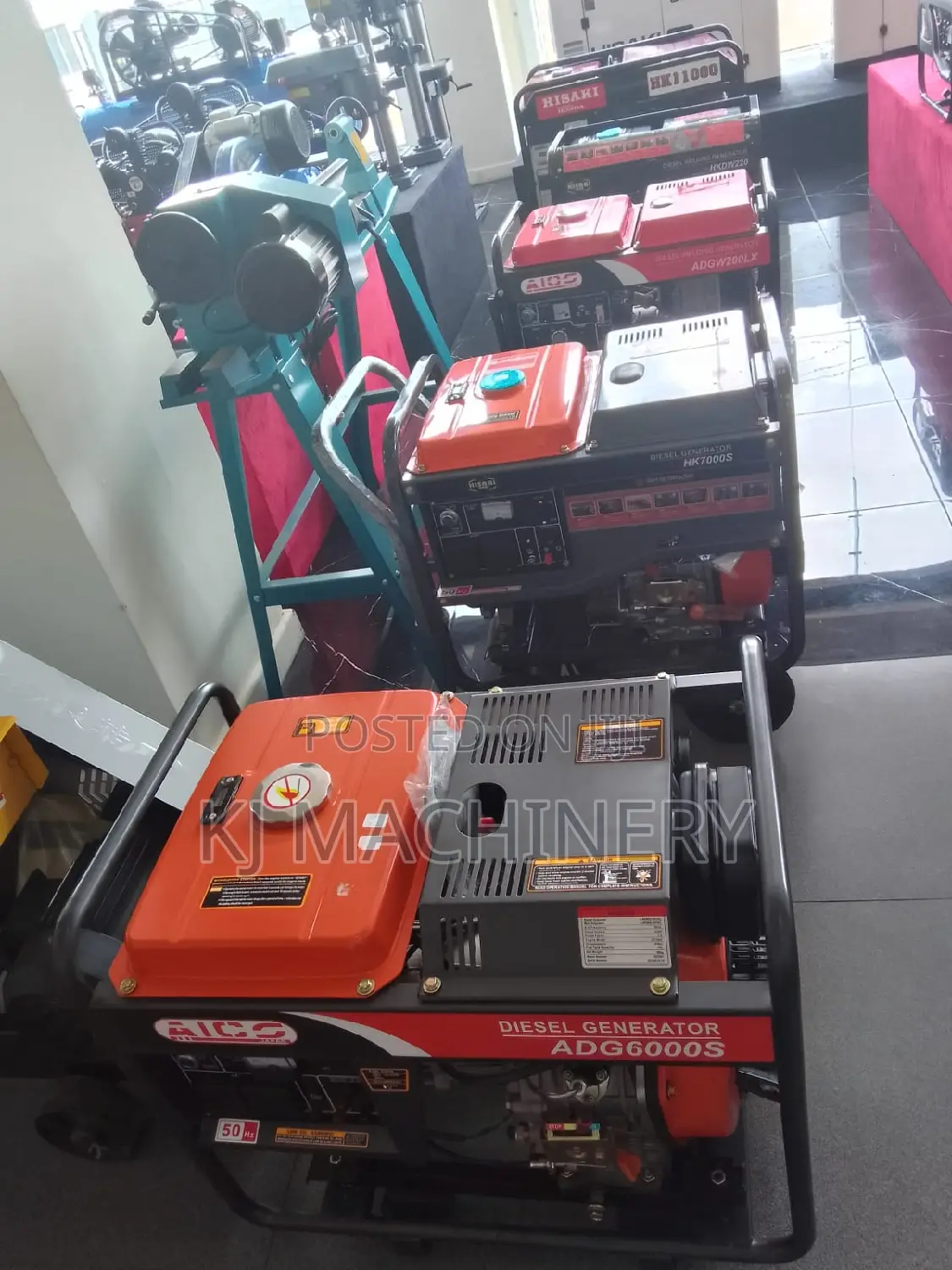 AICO Diesel OPENSET Generator Heavy Duty
