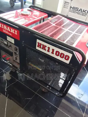 HK11000 Hisaki Petrol Diesel OPENSET Generator.