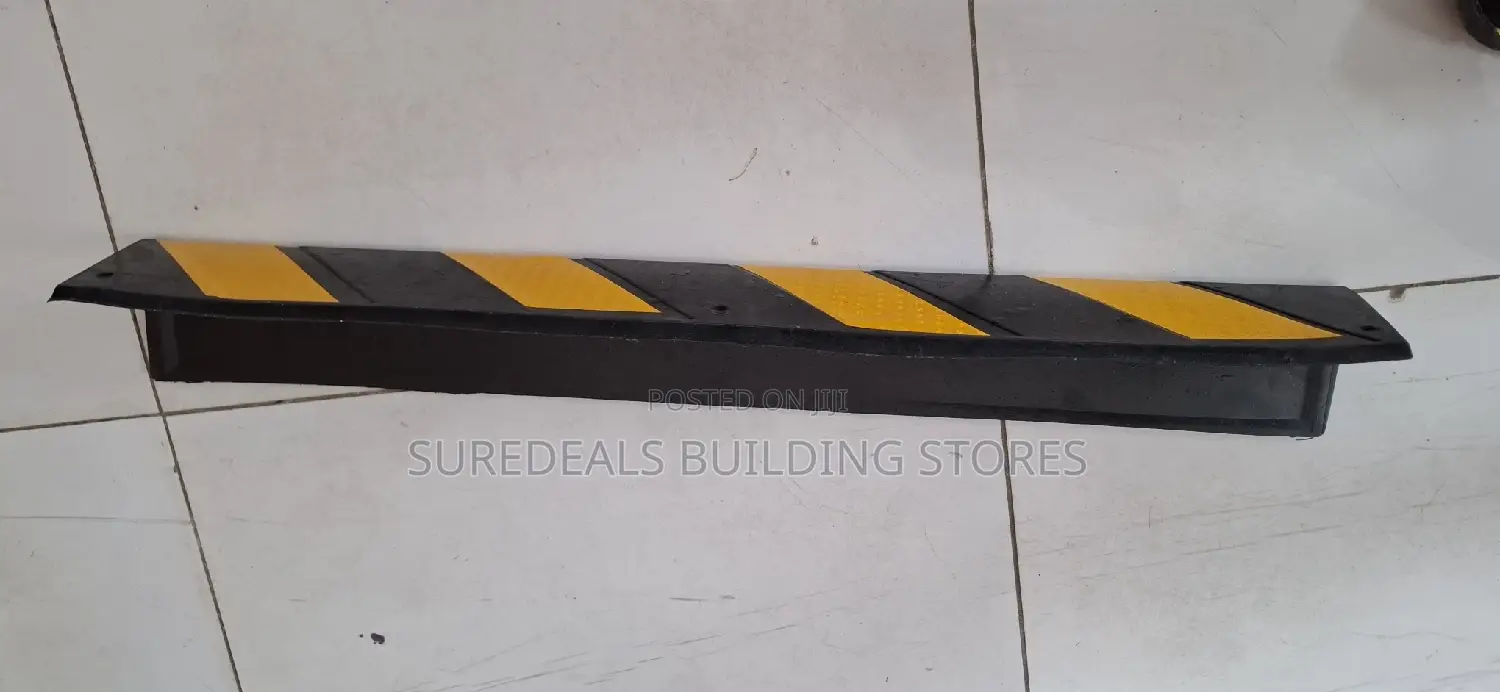 Yellow + Black L Shape Rubber Corner Guard,For Pillar Wall