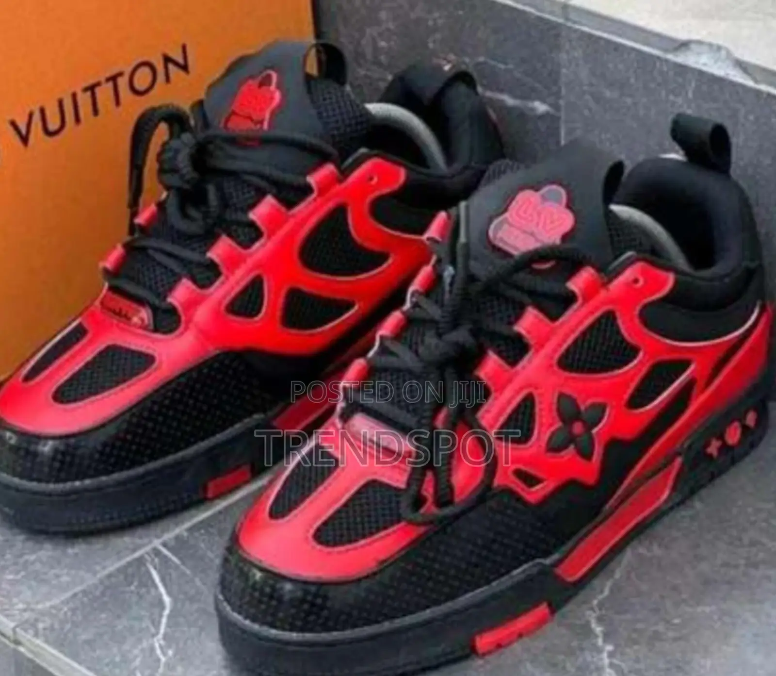 LV Sneakers Red