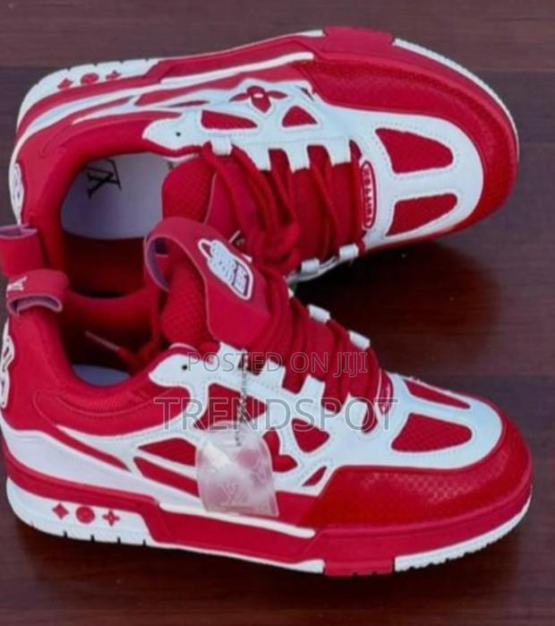 Louis Vuitton Trainer Skate Sneaker "Red White" Sneakers - thumbnail 3