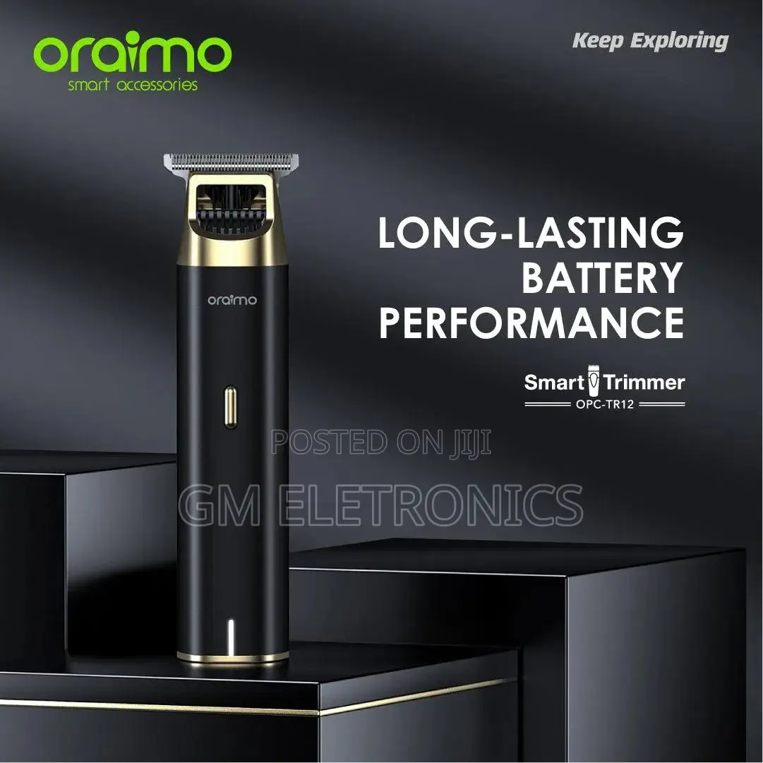 Oraimo Smart Trimmer 2 Long Lasting Battery.