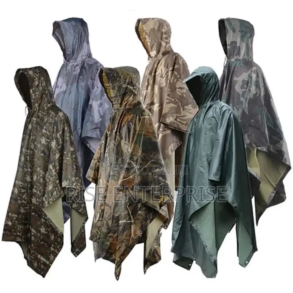 Quality Waterproof Raincoat Poncho