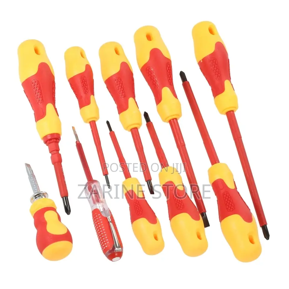 10pcs of Screwdrivers Repair Kit 1000v