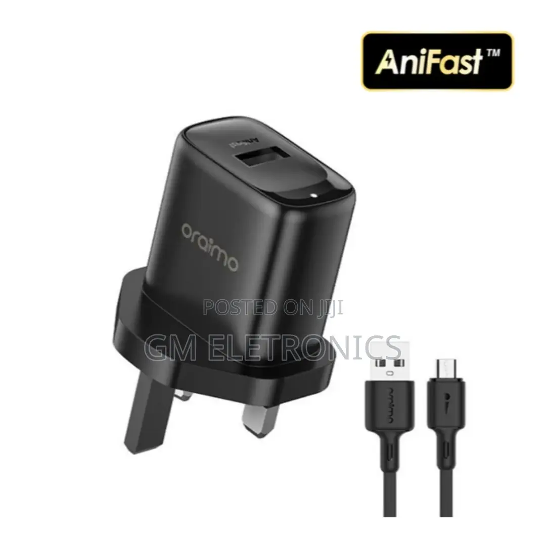 Oraimo Micro USB Firefly 3 10W Fast Charging Charger