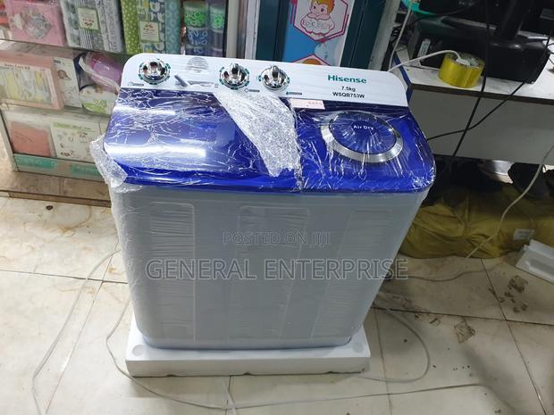 Washing Machine, Hisense 7.5kg Twin Tub Washing Machine