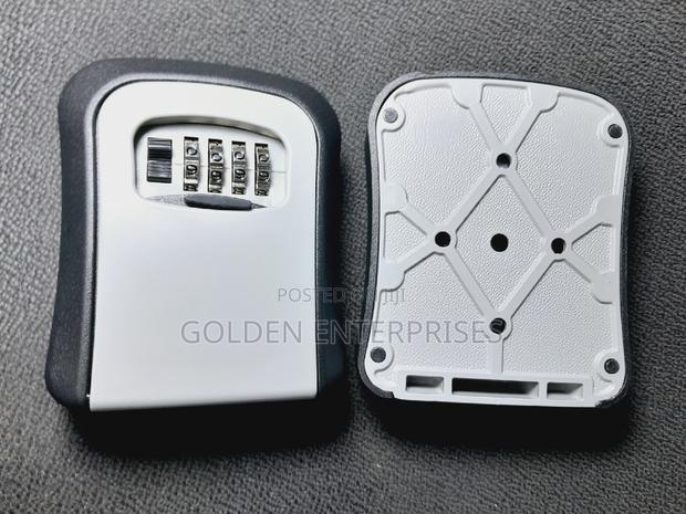 Grey Full Metallic Combination Keylock Box